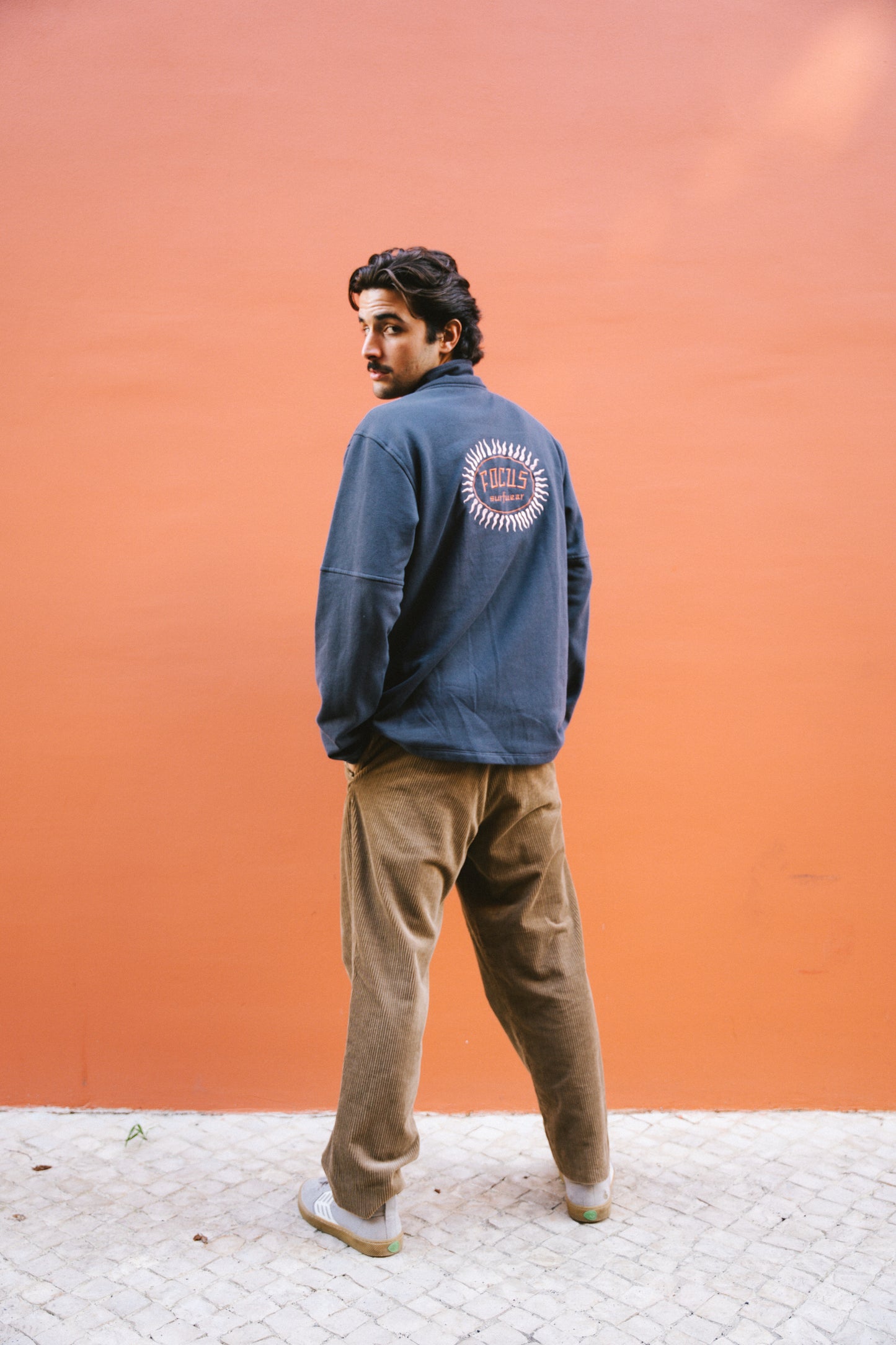 Timeless Dark Grey Half-zip