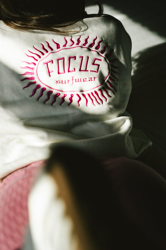Timeless White Half-zip